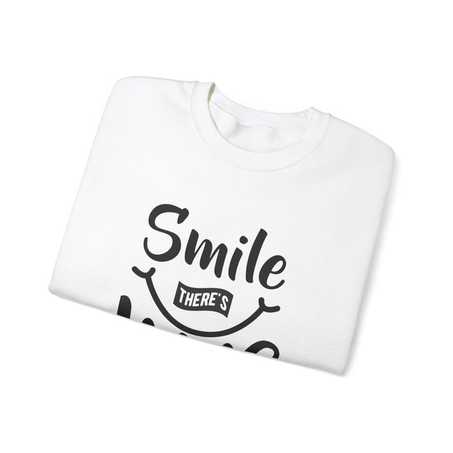 Smile There's Wine Crewneck Sweatshirt