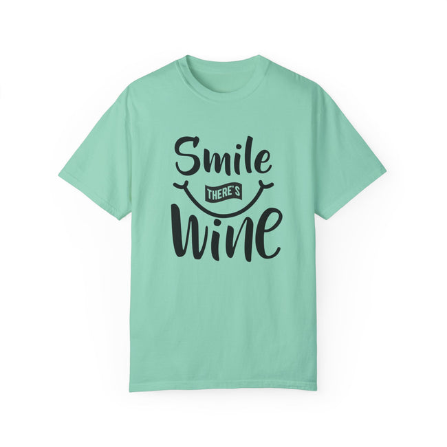 Smile There's Wine T-shirt
