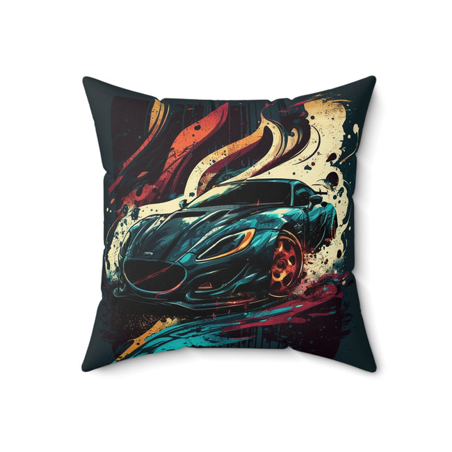 Spun Polyester Square Pillow