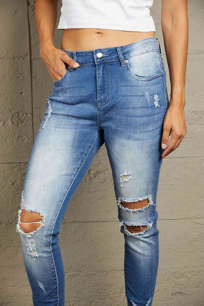 Mid-Rise Jeans
