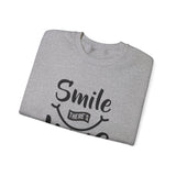 Smile There's Wine Crewneck Sweatshirt