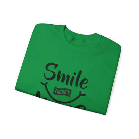 Smile There's Wine Crewneck Sweatshirt