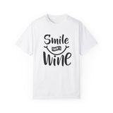 Smile There's Wine T-shirt