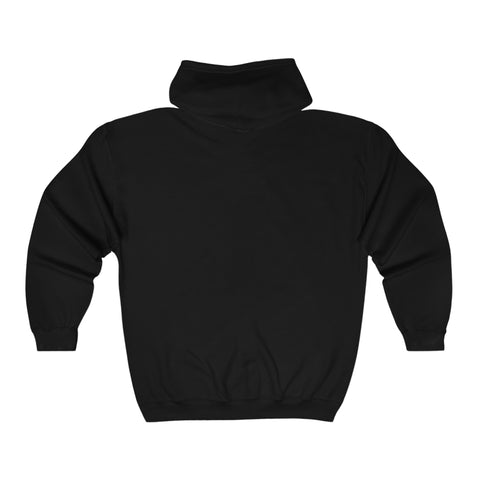 Mercivi Unisex Full Zip Hooded Sweatshirt