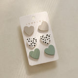 Heart Stud Earrings