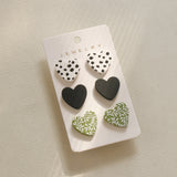 Heart Stud Earrings