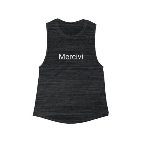 Mercivi Women's Flowy Scoop Muscle Tank