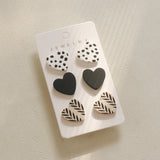 Heart Stud Earrings