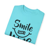 Smile There's Wine T-shirt