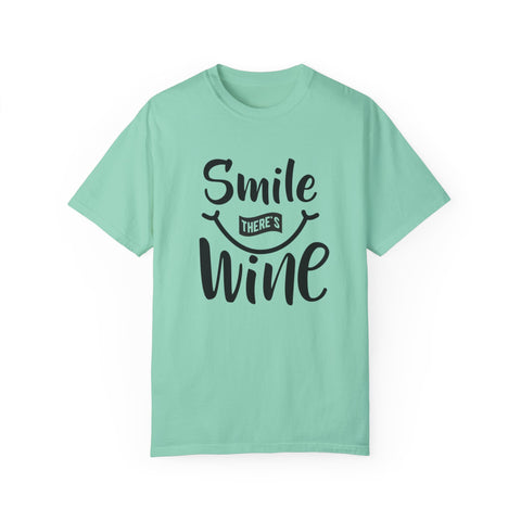 Smile There's Wine T-shirt