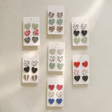 Heart Stud Earrings