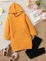 Kangaroo Pocket Long Hoodie