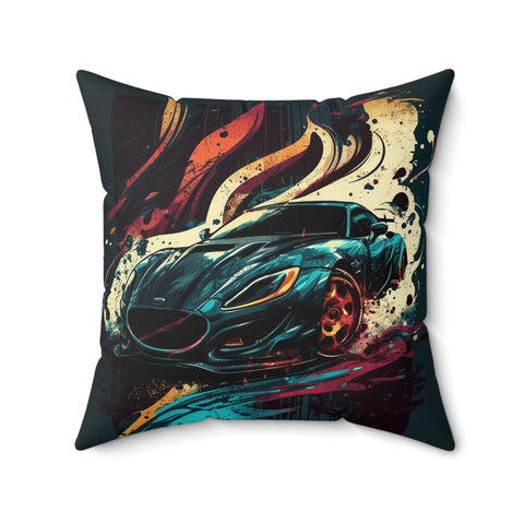 Spun Polyester Square Pillow