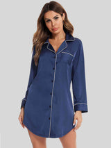 Button-Up Night Dress