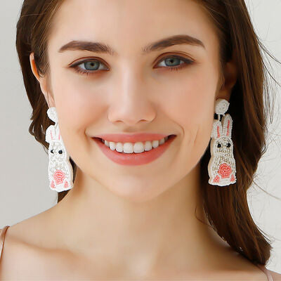 Rabbit Dangle Earrings