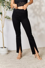 Slit Bootcut Jeans