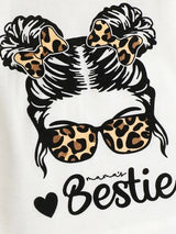 Bestie Round Neck T-Shirt