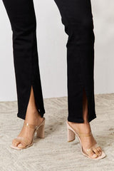 Slit Bootcut Jeans