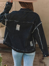 Distressed Denim Jacket